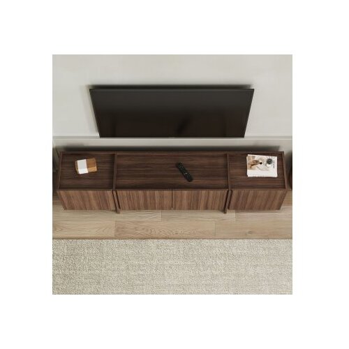 Hanah home TV komoda, 180x46x35cm, smeđa Slike