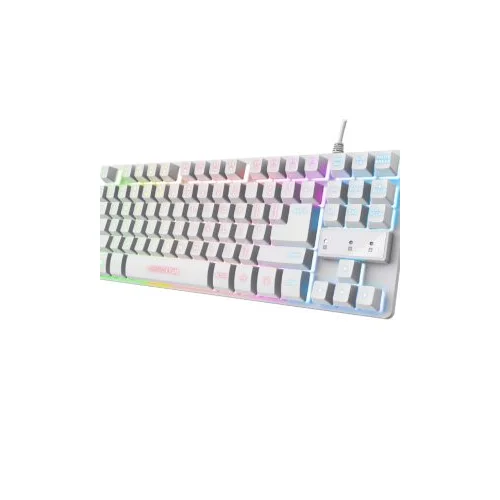 Trust GXT833W Thado TKL bijela tastatura, US layout