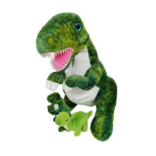 Milla Toys Pli&amp;scaron;ana Igračka Dinosaurus sa bebama, 48cm Slike