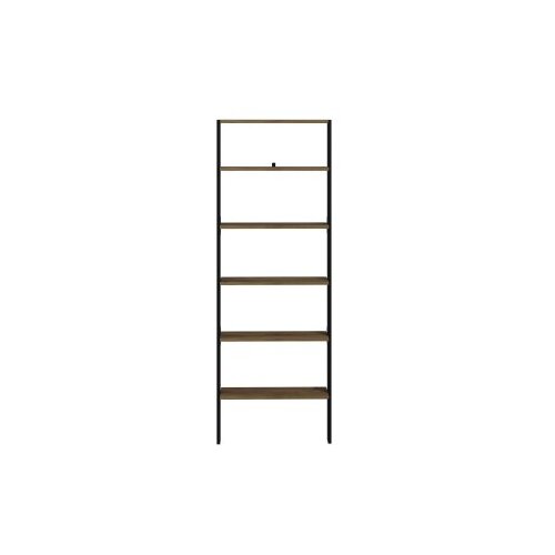 Hanah home Polica za knjige Hero Anthracite Antique Walnut Slike