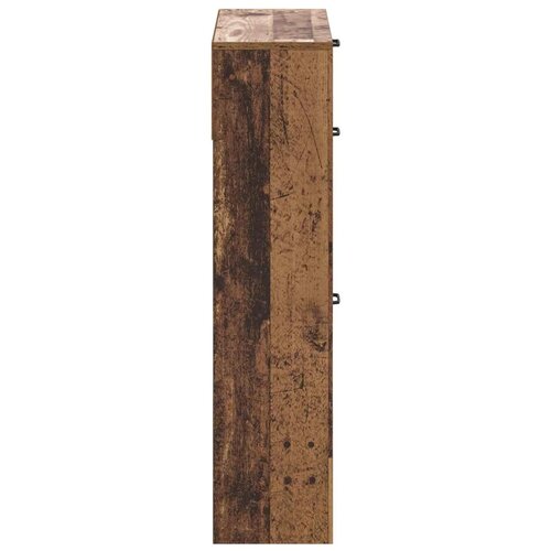  Ormar za cipele UTRECHT 78 x 24 x 100 cm Konstruirano drvo - Staro drvo Cene