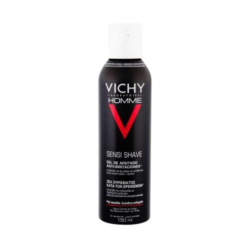 Vichy Homme Anti-Irritation gel za brijanje osjetljive kože 150 ml za moške