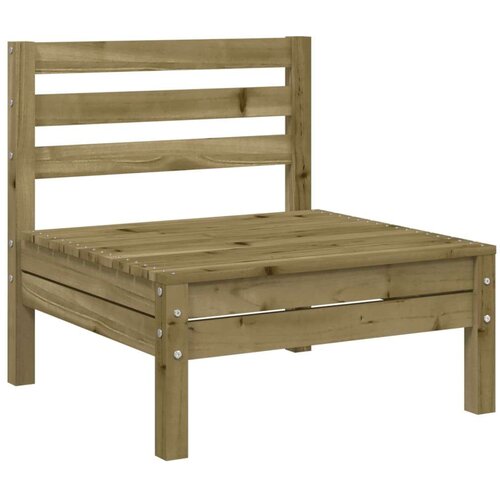  8-dijelni set vrtnih sofa s jastucima od impregnirane borovine Slike