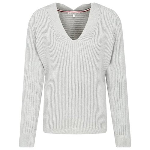 Tommy Hilfiger Sweater - HASEL V-NK SWTR grey Slike