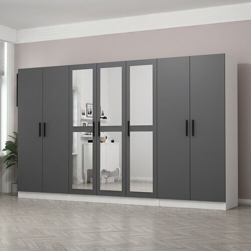 Hanah home kale - 4964 anthracite wardrobe Cene