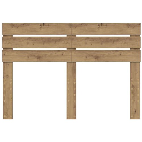 VidaXL uzglavlje umjetnički hrast 140 cm konstruirano drvo Slike