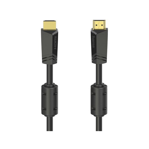Hama HDMI priključni kabel 10 m 00205009 crna [1x mu&amp;scaron;ki konektor HDMI - 1x mu&amp;scaron;ki konektor HDMI] Slike