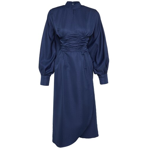 Trendyol Evening Dress - Navy blue - A-line Cene
