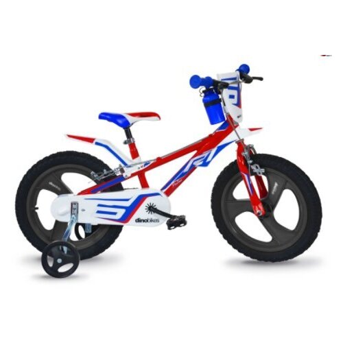 Dino Bikes Mountain Bike R1 crveno-plavi dječji bicikl veličine 16 - bicikl Cijene