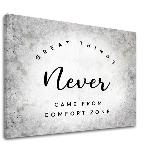  Motivacijska slika na platnu Great things (moderne slike z) Slike