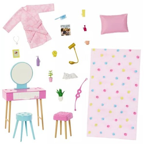 Barbie film: igralni set - spalnica Slike