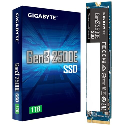 Gigabyte Gen3 2500E SSD 1TB M.2 PCI Express 3.0 3D NAND NVMe Cijene