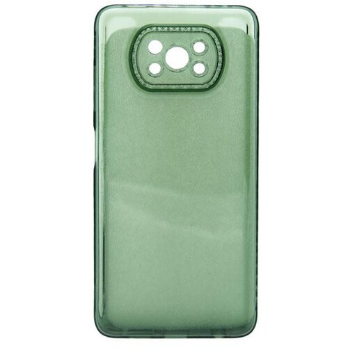  Maska za telefon TRANSPARENT COLOR za Xiaomi Poco X3, Zelena Cene