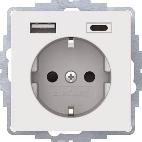 Berker SCHUKO/USB vtičnica 48046089, (20888341) Cene
