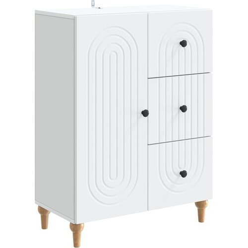 vidaXL Kreveta Bijela 66 x 34 5 x 90 cm Konstruirano drvo - Bijela Cijene