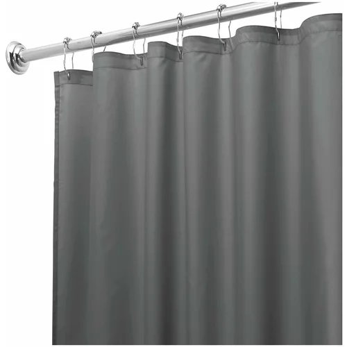 iDesign Siva kopalniška zavesa, 180 x 200 cm