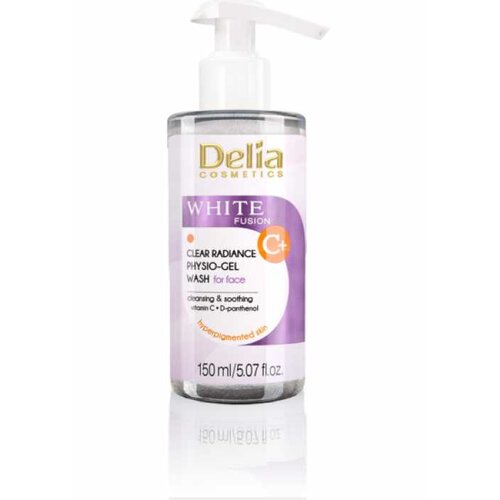 Delia WHITE FUSION C+ Gel za umivanje i uklanjanje šminke za izbeljivanje kože 150ml Cijene