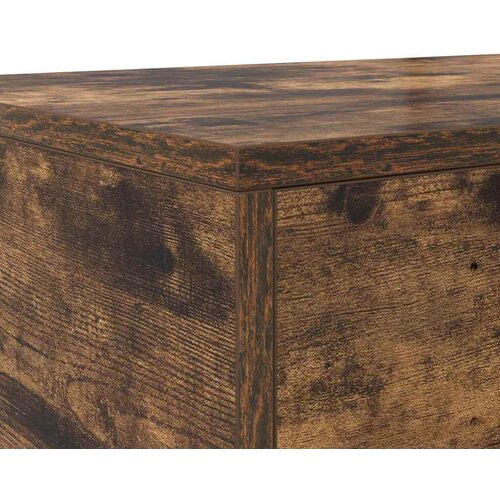  Ladice za krevet s ladicama Dimljeni hrast 140 x 36,5 x 16,5 cm Slike