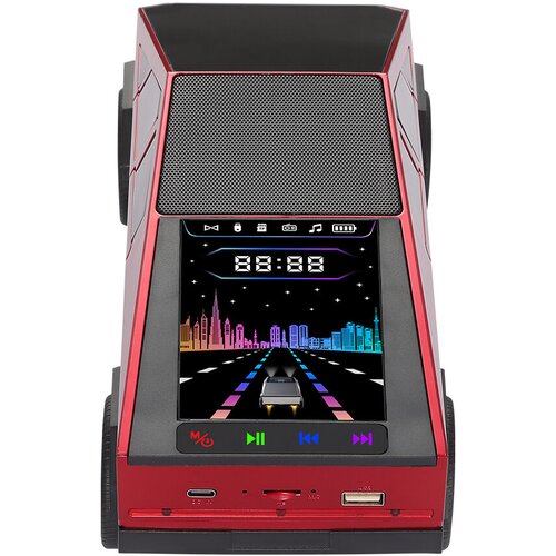 Wster Bluetooth zvučnik WS-580L, Crveni Slike