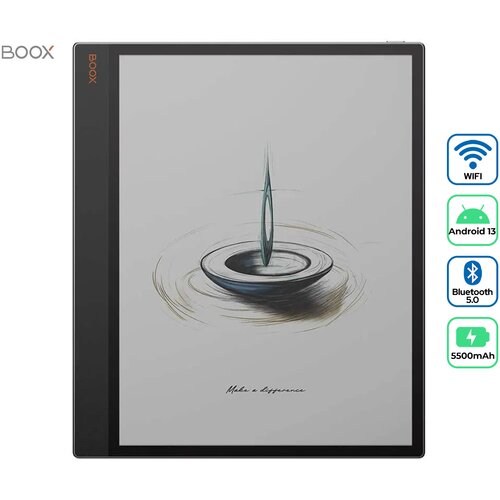 Boox Smart paper tablica Tab X C, 33,8 cm (13,3"), barvni zaslon, 6 GB +128 GB, WIFI, črn + pisalo InkSpire, (5000004955) Cene