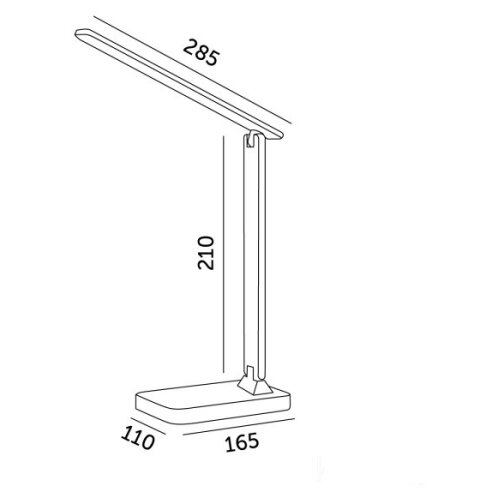  LED RGBW Prigu&amp;scaron;iva stona lampa NOBLITE LED/7W/5V 3000/4000/6500K crna Slike