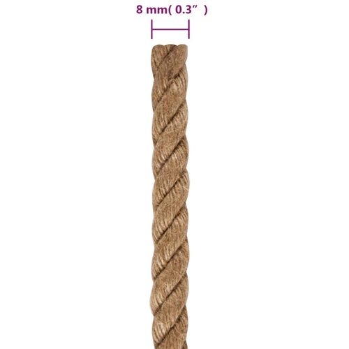  Uže od 100% Jute 8 mm 500 m Slike