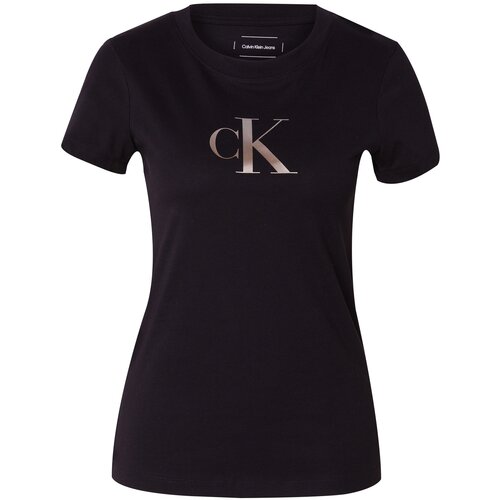 Calvin Klein Jeans Majica zlatna / crna Slike