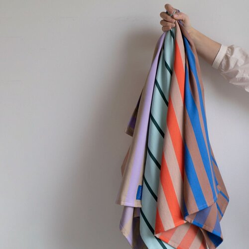 Mette Ditmer Denmark Bombažne kuhinjske krpe v kompletu 2 ks 50x70 cm Stripes &amp;ndash; Slike