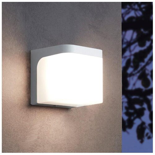Eglo jorba spoljna zidna lampa/1, led, 6w, alu /bela Cene
