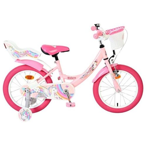 Volare dječji bicikl Unicorn 16&amp;Prime; pink boje Slike