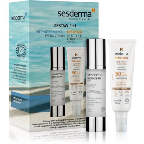 Sesderma Set Hidraderm Hyal+ Repaskin darilni set za suho in občutljivo kožo 2 kos Cene