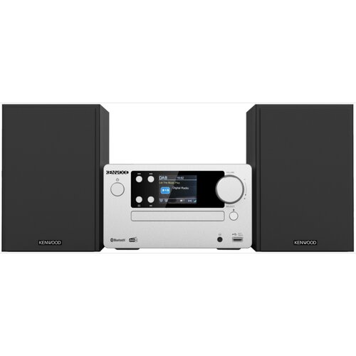 Kenwood M-725DABS srebrni mikro HiFi sustav Slike