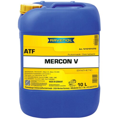 RAVENOL Ulje za automatske menjače ATF Mercon V, 10 l Cene