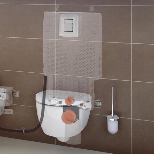 Grohe 38825000 Uniset podometni splakovalnik za WC &amp;scaron;koljko z aktivirno tipko Slike