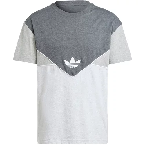Adidas Majica 'Adicolor Seasonal Archive' siva / svetlo siva / pegasto siva / bela