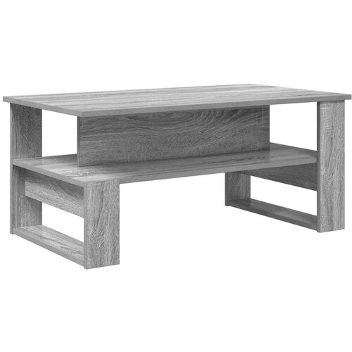  Stolić za kavu Siva Sonoma 90 x 50 x 40 cm Konstruirano drvo Slike