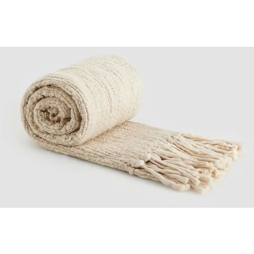 Reserved odeja iz strukturirane tkanine - ebenovina