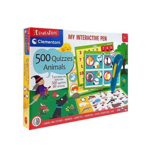 Clementoni Interaktivni kviz set 500 pitanja zivotinje ( CL50243 ) Cene