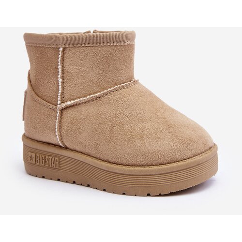 Big Star Children's Insulated Zip Boots Beige Cene