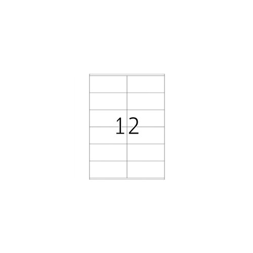 Optima Naljepnice 424, 105 X 48 mm Cene
