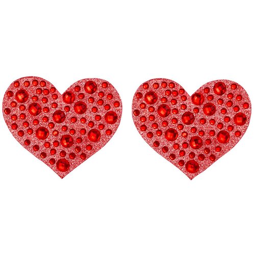 Leg Avenue Amore Nipple Jewel Stickers Red Cene