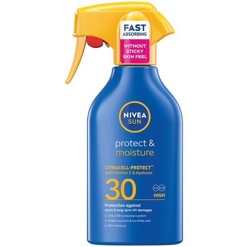 Nivea SUN Protect & Moisture sprej za sunčanje s hidratantnim učinkom SPF 30 250 ml Cijene