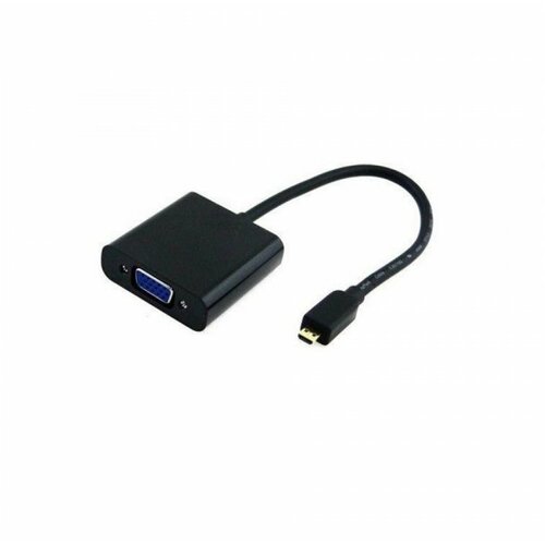 Fast Asia adapter-konvertor Micro HDMI (M) - VGA (F) crni Cene