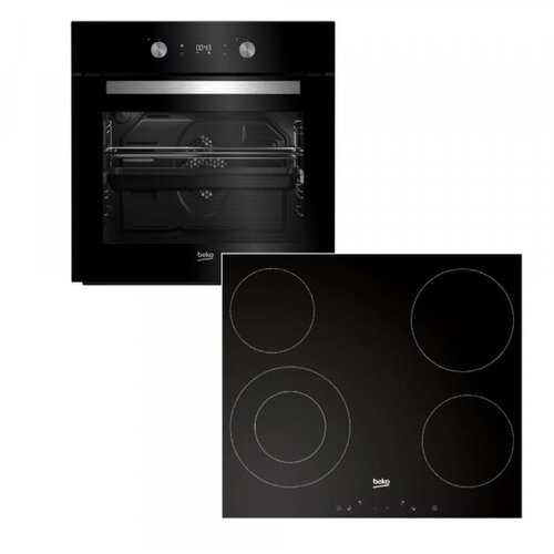 Beko BBSM12300XD Komplet pecic s plošco. samostojno steklokeramicno Cene