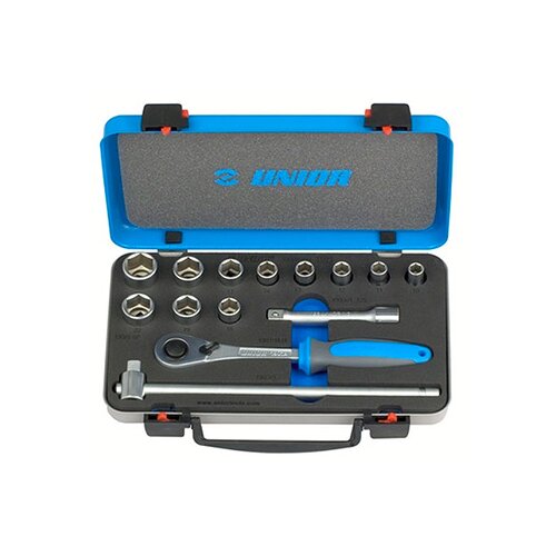 Unior ključevi nasadni, prihvat 1/2", u metalnoj kutiji 190BI6P14 611940 Cene