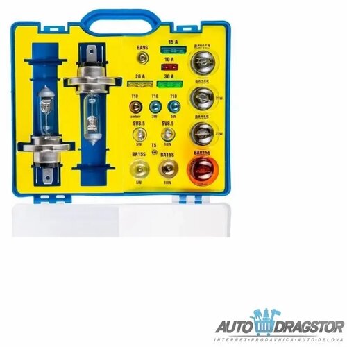  Sijalica 12V garnitura H4 19KOM Slike