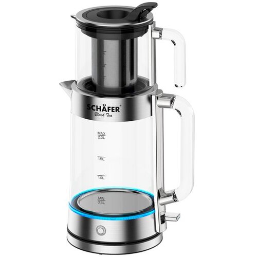 Schafer Sch&auml;fer 2-u-1 kuhalo za čaj, srebrni, 1.8/0.8 l Cijene