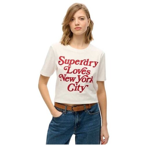 Superdry ženska majica sa printom SDW1011633A-39E Slike