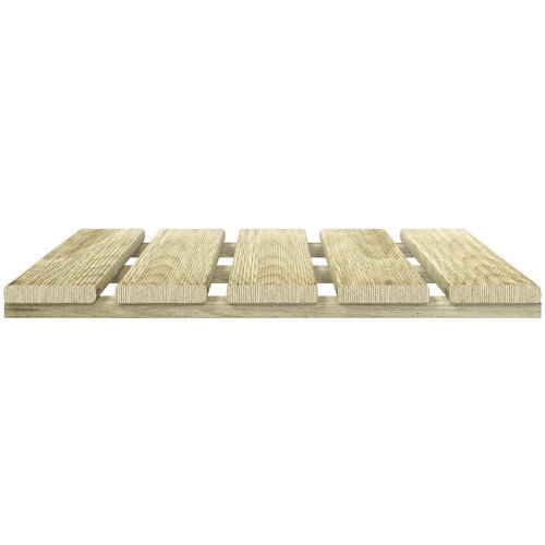  Pločice za decking 12 pcs Zelena 50 x 50 cm Slike
