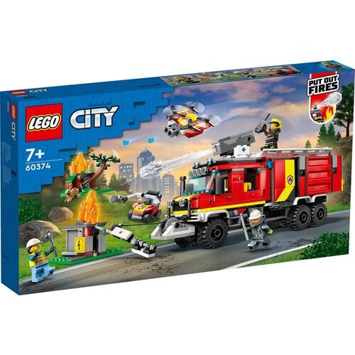 Lego Igračka 60374 Vatrogasno komandno vozilo Slike